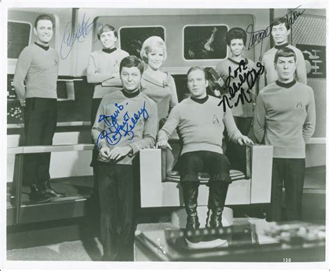 deforest kelley autograph|nichelle nichols biography.